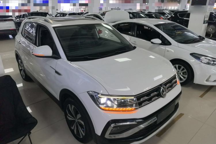 Used Volkswagen T-Cross 2019 280TSI DSG Luxury Edition Front Right 45 Deg
