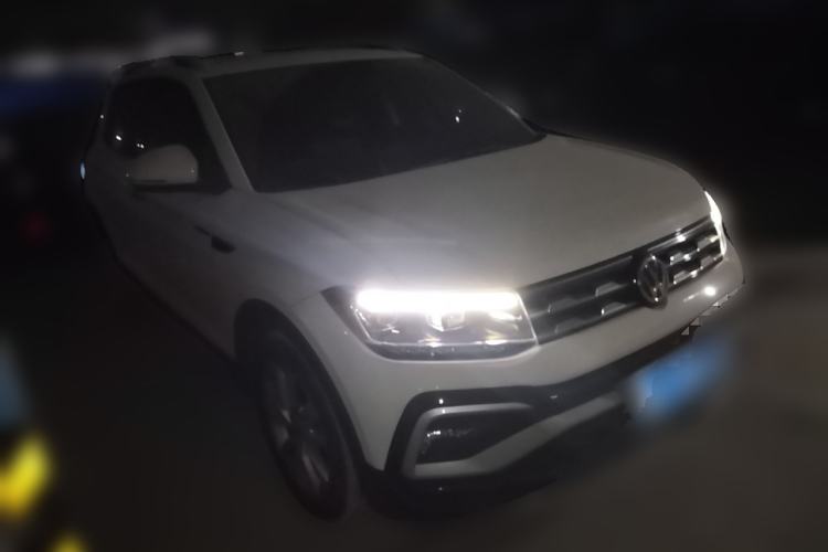 Used Volkswagen T-Cross 2019 280TSI DSG Comfort Edition Front Right 45 Deg