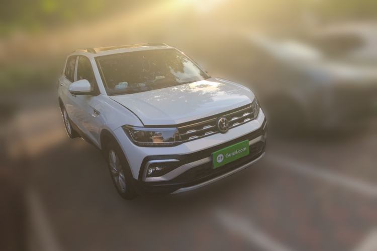 Used Volkswagen T-Cross 2019 280TSI DSG Comfort Edition Front Right 45 Deg