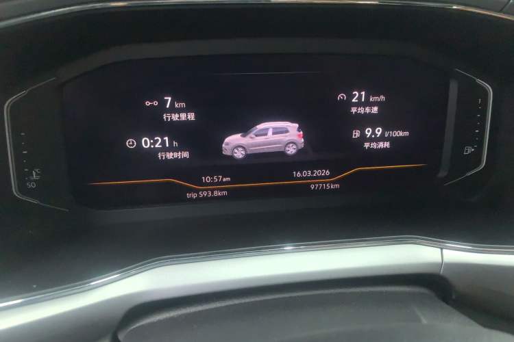 Used Volkswagen T-Cross 2019 280TSI DSG Luxury Edition Instrument Cluster