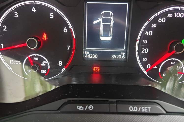 Used Volkswagen T-Cross 2019 1.5L Automatic Fashion Edition Odometer Close Up