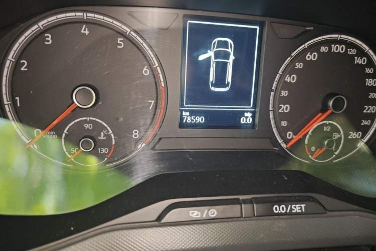 Used Volkswagen T-Cross 2019 1.5L Automatic Fashion Edition Odometer Close Up