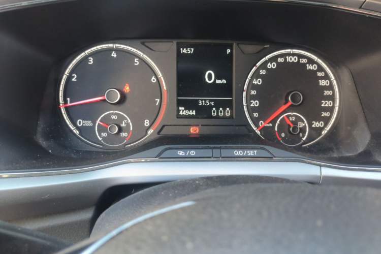 Used Volkswagen T-Cross 2019 1.5L Automatic Comfort Edition Odometer Close Up
