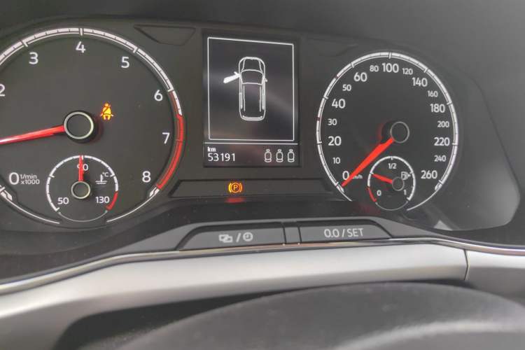 Used Volkswagen T-Cross 2019 1.5L Automatic Comfort Edition Odometer Close Up