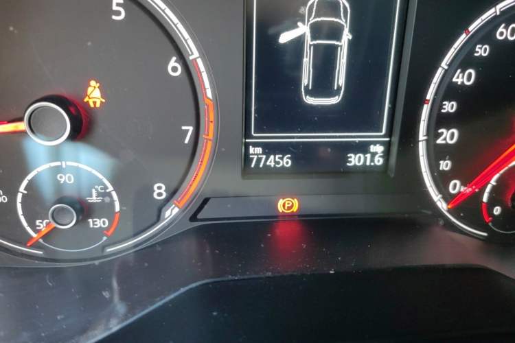 Used Volkswagen T-Cross 2019 1.5L Automatic Fashion Edition Odometer Close Up