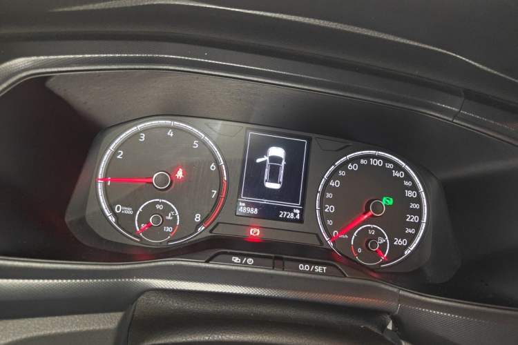 Used Volkswagen T-Cross 2019 1.5L Automatic Fashion Edition Odometer Close Up