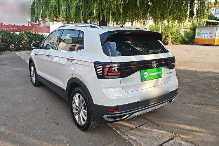 Used Volkswagen T-Cross 2019 1.5L Automatic Comfort Edition Rear Left 45 Deg
