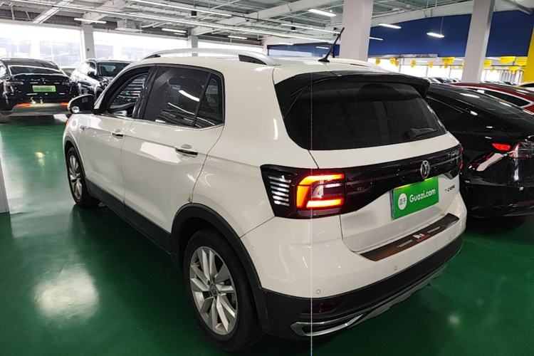 Used Volkswagen T-Cross 2019 1.5L Automatic Comfort Edition Rear Left 45 Deg