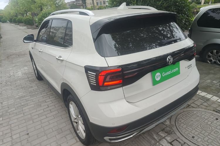 Used Volkswagen T-Cross 2019 280TSI DSG Comfort Edition Rear Left 45 Deg