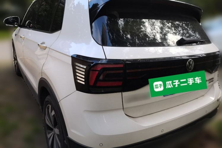 Used Volkswagen T-Cross 2019 280TSI DSG Luxury Edition Rear Left 45 Deg
