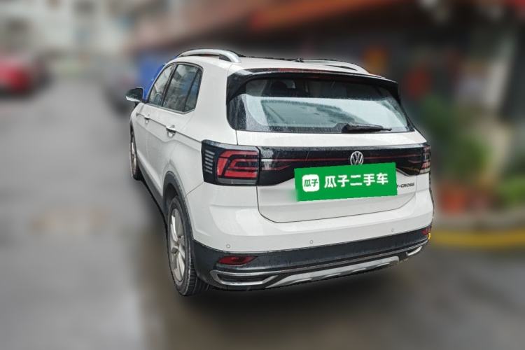 Used Volkswagen T-Cross 2019 1.5L Automatic Comfort Edition Rear Left 45 Deg