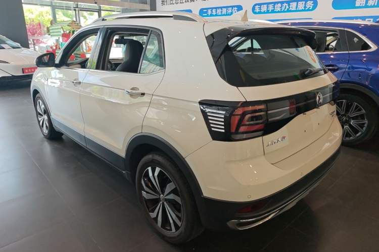 Used Volkswagen T-Cross 2019 280TSI DSG Luxury Edition Rear Left 45 Deg