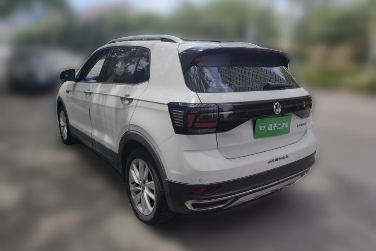 Used Volkswagen T-Cross 2019 1.5L Automatic Comfort Edition Rear Left 45 Deg