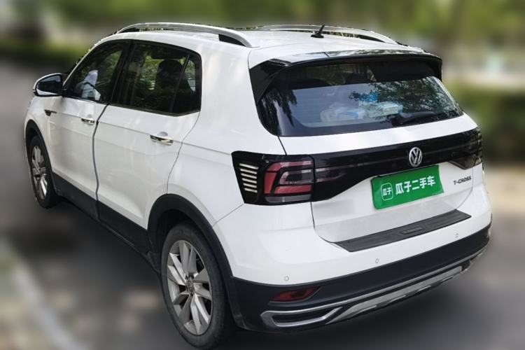 Used Volkswagen T-Cross 2019 1.5L Automatic Comfort Edition Rear Left 45 Deg