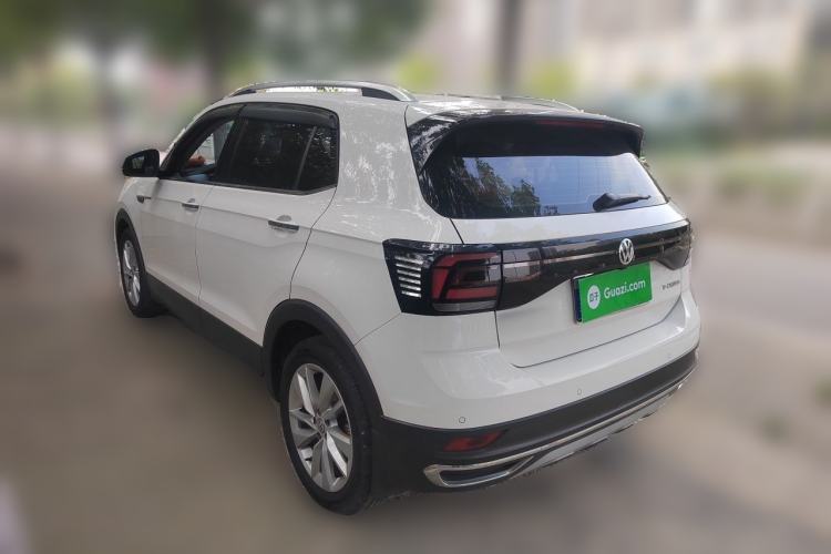Used Volkswagen T-Cross 2019 1.5L Automatic Comfort Edition Rear Left 45 Deg