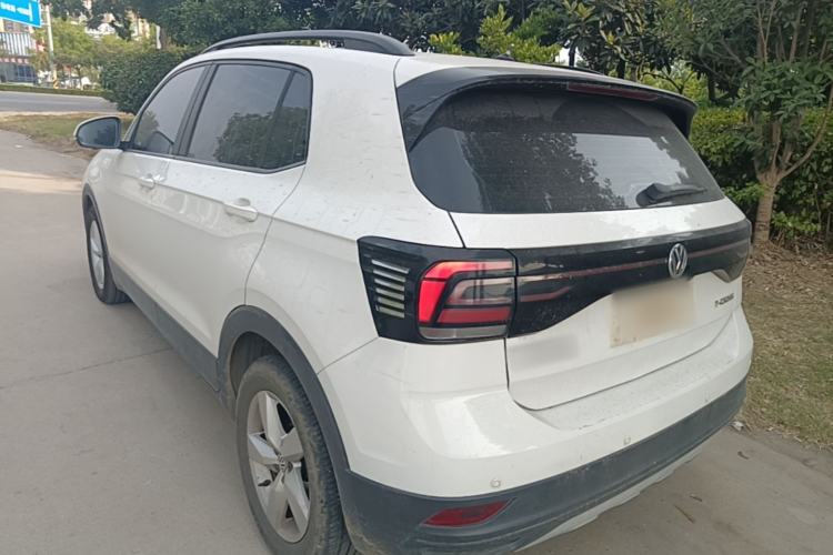 Used Volkswagen T-Cross 2019 1.5L Automatic Fashion Edition Rear Left 45 Deg