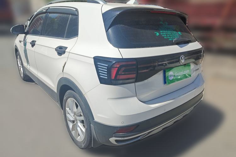 Used Volkswagen T-Cross 2019 1.5L Automatic Comfort Edition Rear Left 45 Deg