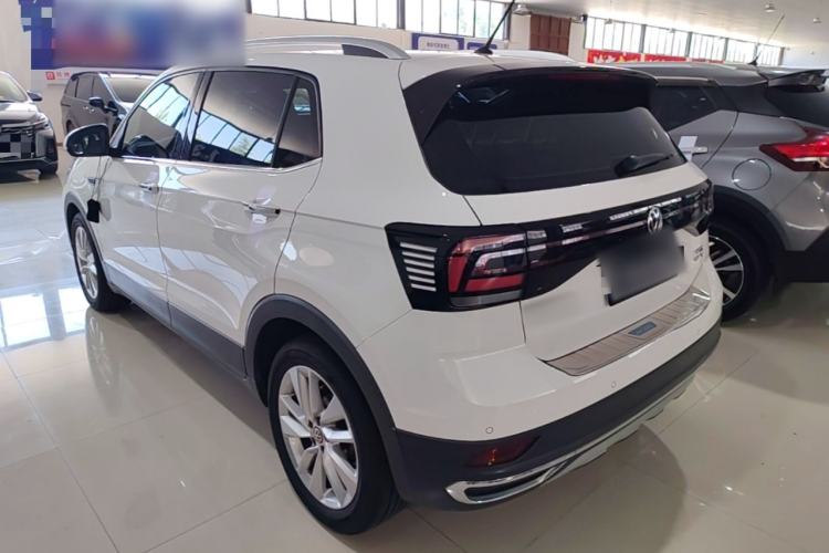 Used Volkswagen T-Cross 2019 280TSI DSG Comfort Edition Rear Left 45 Deg