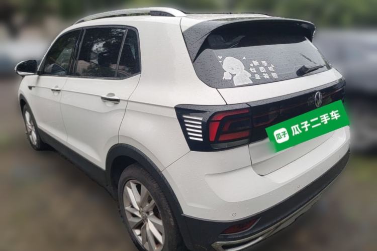 Used Volkswagen T-Cross 2019 280TSI DSG Comfort Edition Rear Left 45 Deg