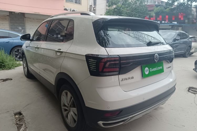 Used Volkswagen T-Cross 2019 1.5L Automatic Comfort Edition Rear Left 45 Deg