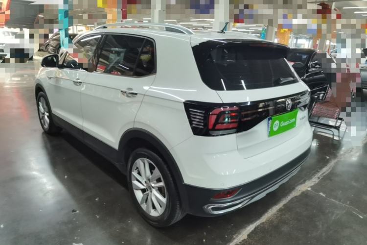 Used Volkswagen T-Cross 2019 1.5L Automatic Comfort Edition Rear Left 45 Deg