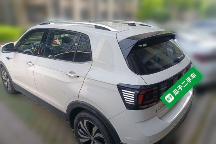 Used Volkswagen T-Cross 2019 280TSI DSG Luxury Edition Rear Left 45 Deg