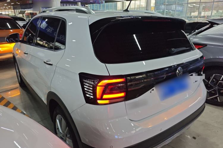 Used Volkswagen T-Cross 2019 1.5L Automatic Comfort Edition Rear Left 45 Deg