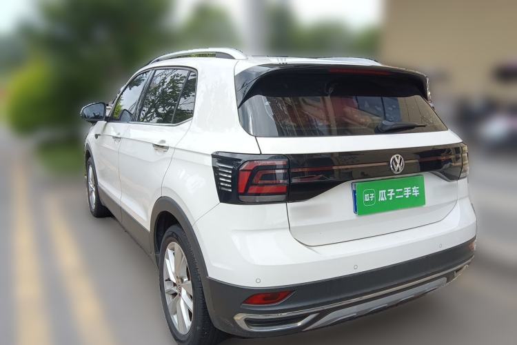 Used Volkswagen T-Cross 2019 1.5L Automatic Comfort Edition Rear Left 45 Deg