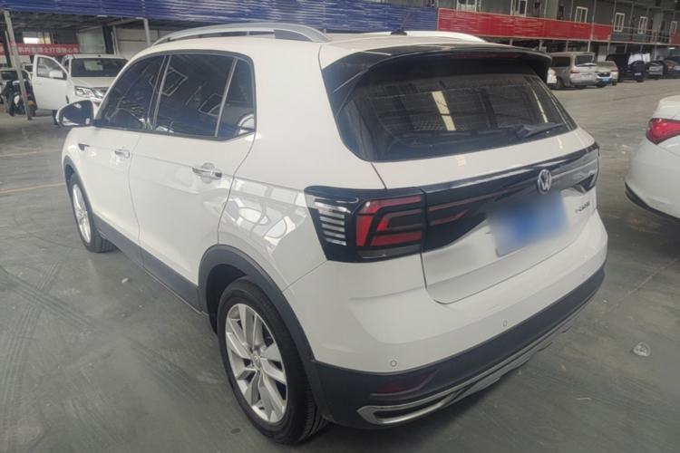 Used Volkswagen T-Cross 2019 1.5L Automatic Comfort Edition Rear Left 45 Deg