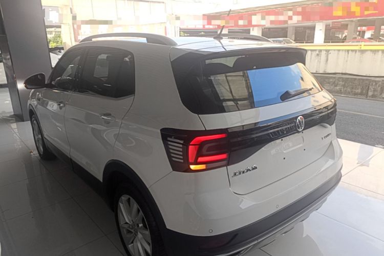 Used Volkswagen T-Cross 2019 1.5L Automatic Comfort Edition Rear Left 45 Deg