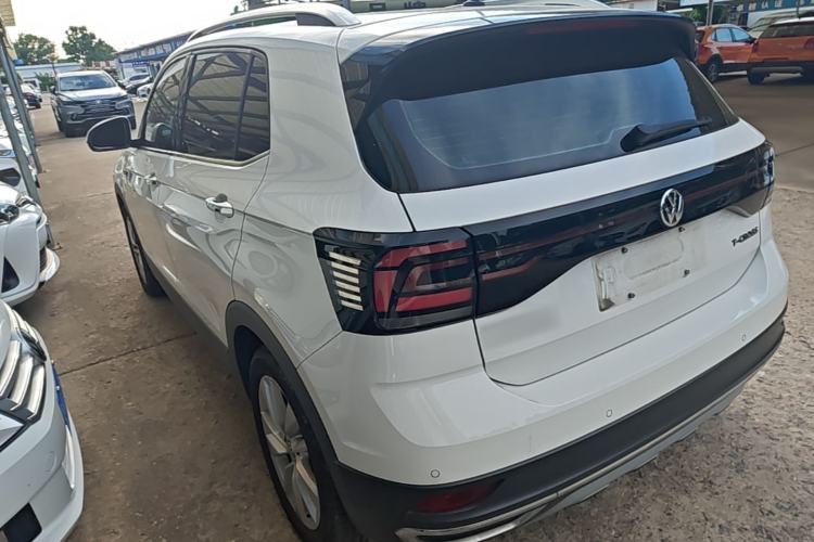 Used Volkswagen T-Cross 2019 1.5L Automatic Comfort Edition Rear Left 45 Deg
