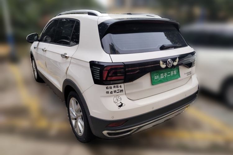 Used Volkswagen T-Cross 2019 280TSI DSG Comfort Edition Rear Left 45 Deg