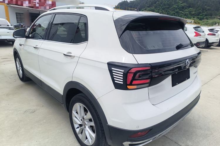 Used Volkswagen T-Cross 2019 1.5L Automatic Comfort Edition Rear Left 45 Deg