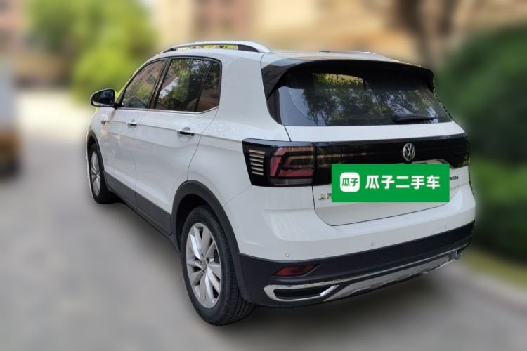 Used Volkswagen T-Cross 2019 1.5L Automatic Comfort Edition Rear Left 45 Deg