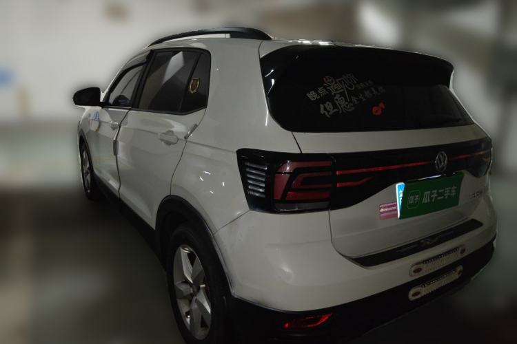 Used Volkswagen T-Cross 2019 1.5L Automatic Fashion Edition Rear Left 45 Deg