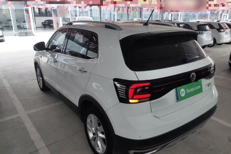 Used Volkswagen T-Cross 2019 280TSI DSG Comfort Edition Rear Left 45 Deg