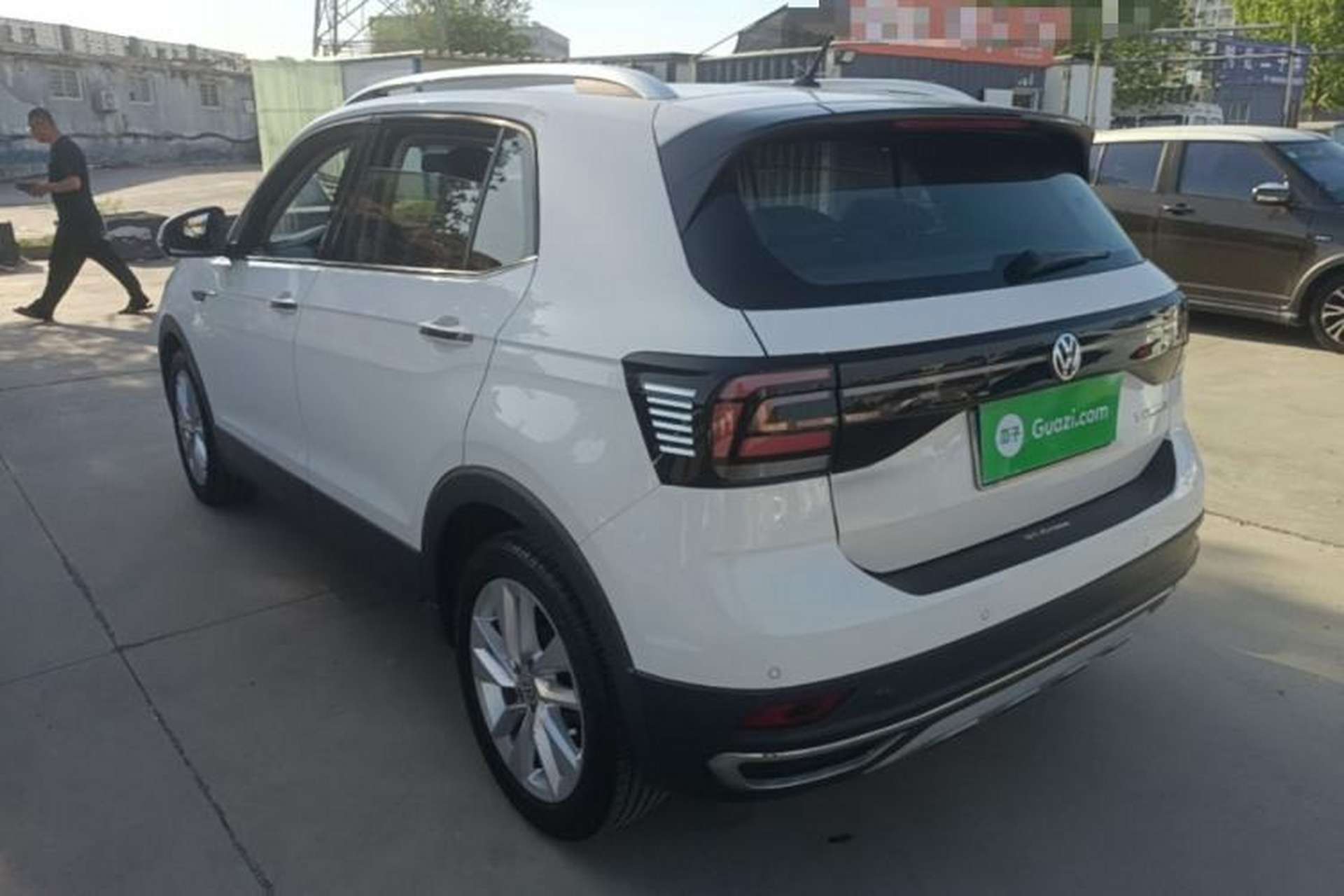 Used Volkswagen T-Cross 2019 1.5L Automatic Comfort Edition Rear Left 45 Deg