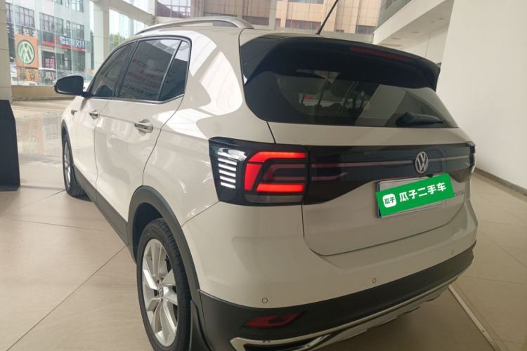 Used Volkswagen T-Cross 2019 1.5L Automatic Comfort Edition Rear Left 45 Deg