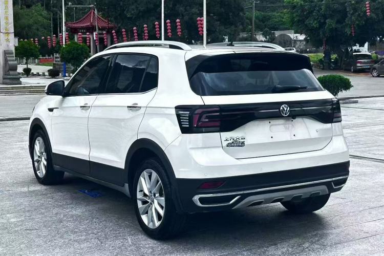 Used Volkswagen T-Cross 2019 280TSI DSG Comfort Edition Rear Left 45 Deg