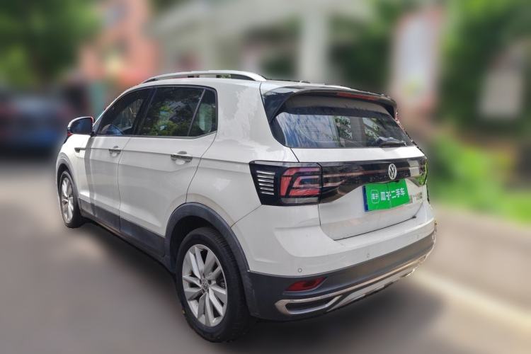 Used Volkswagen T-Cross 2019 280TSI DSG Comfort Edition Rear Left 45 Deg