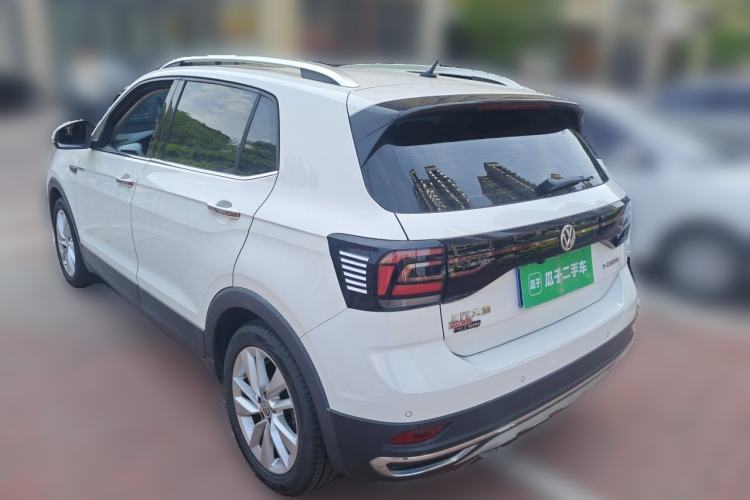 Used Volkswagen T-Cross 2019 1.5L Automatic Comfort Edition Rear Left 45 Deg