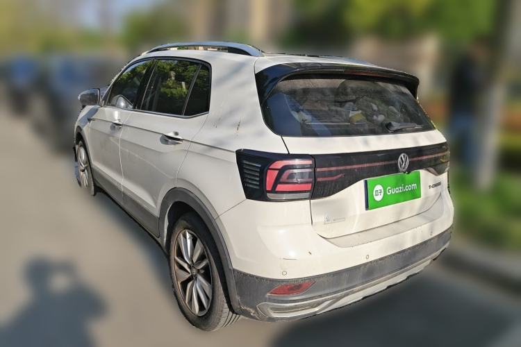 Used Volkswagen T-Cross 2019 1.5L Automatic Comfort Edition Rear Left 45 Deg