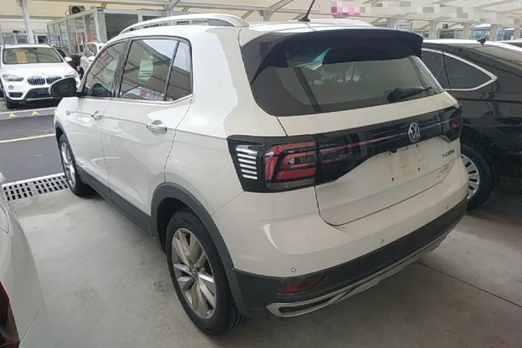 Used Volkswagen T-Cross 2019 1.5L Automatic Comfort Edition Rear Left 45 Deg