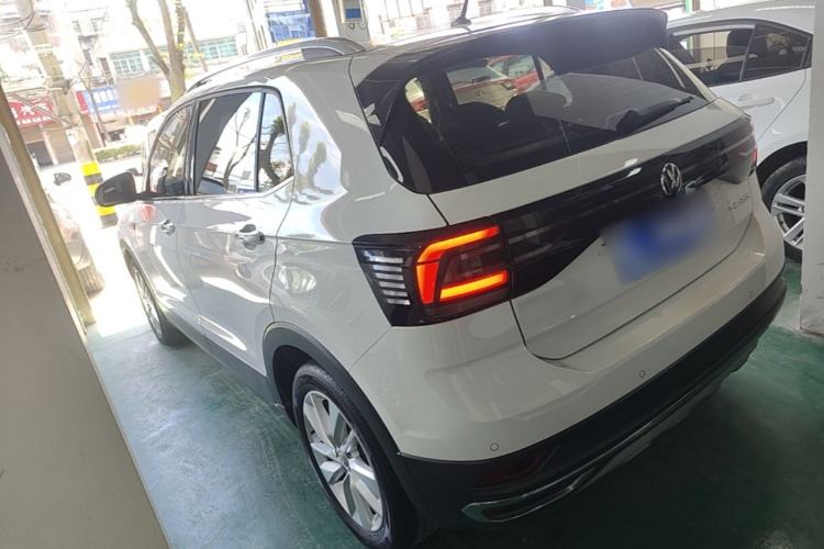 Used Volkswagen T-Cross 2019 1.5L Automatic Comfort Edition Rear Left 45 Deg