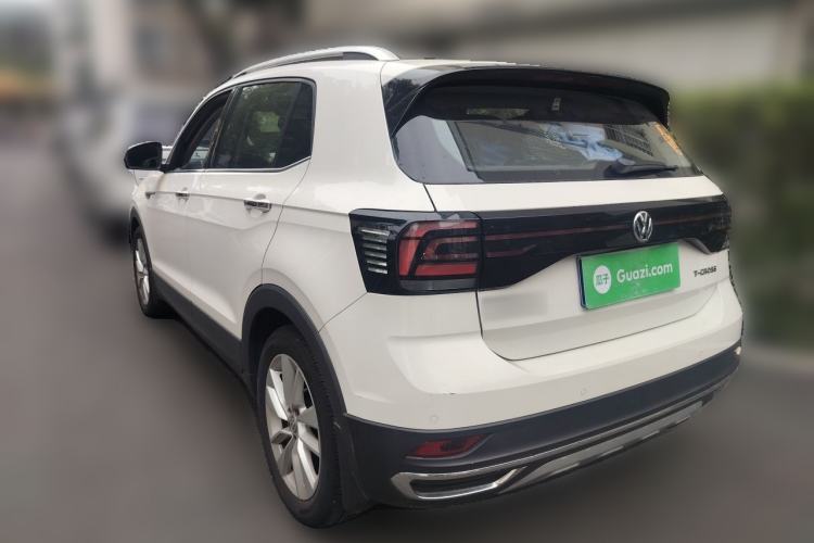 Used Volkswagen T-Cross 2019 1.5L Automatic Comfort Edition Rear Left 45 Deg