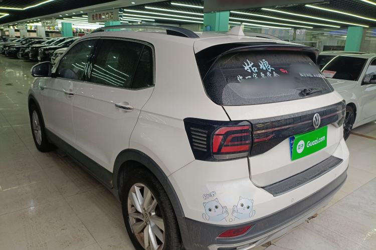 Used Volkswagen T-Cross 2019 1.5L Automatic Comfort Edition Rear Left 45 Deg