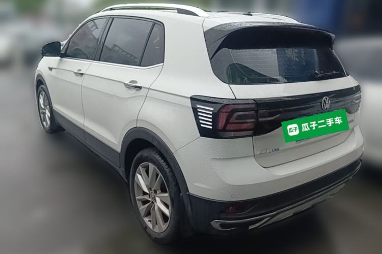 Used Volkswagen T-Cross 2019 1.5L Automatic Comfort Edition Rear Left 45 Deg