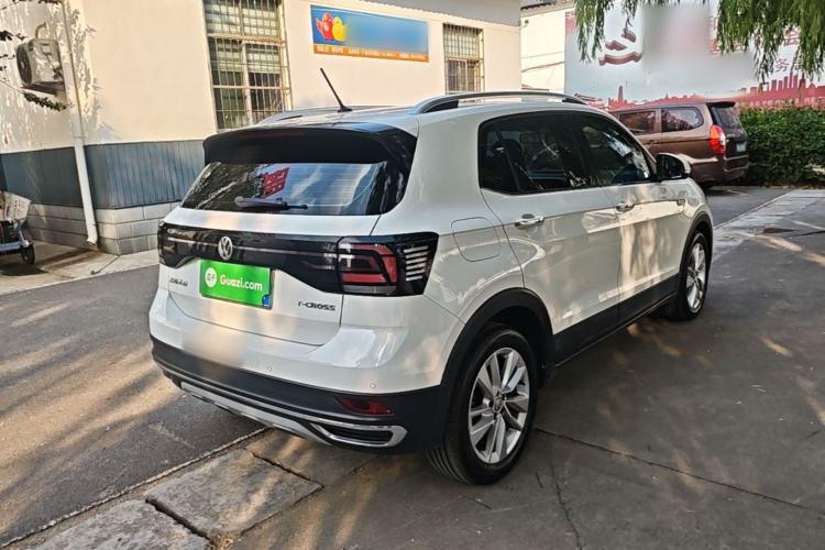 Used Volkswagen T-Cross 2019 1.5L Automatic Comfort Edition Rear Right 45 Deg
