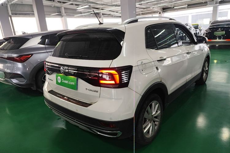 Used Volkswagen T-Cross 2019 1.5L Automatic Comfort Edition Rear Right 45 Deg