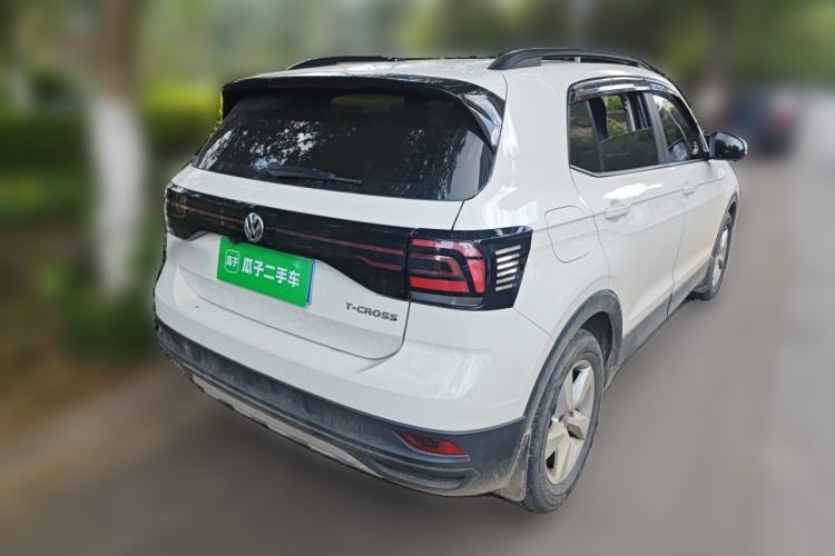 Used Volkswagen T-Cross 2019 1.5L Automatic Fashion Edition Rear Right 45 Deg